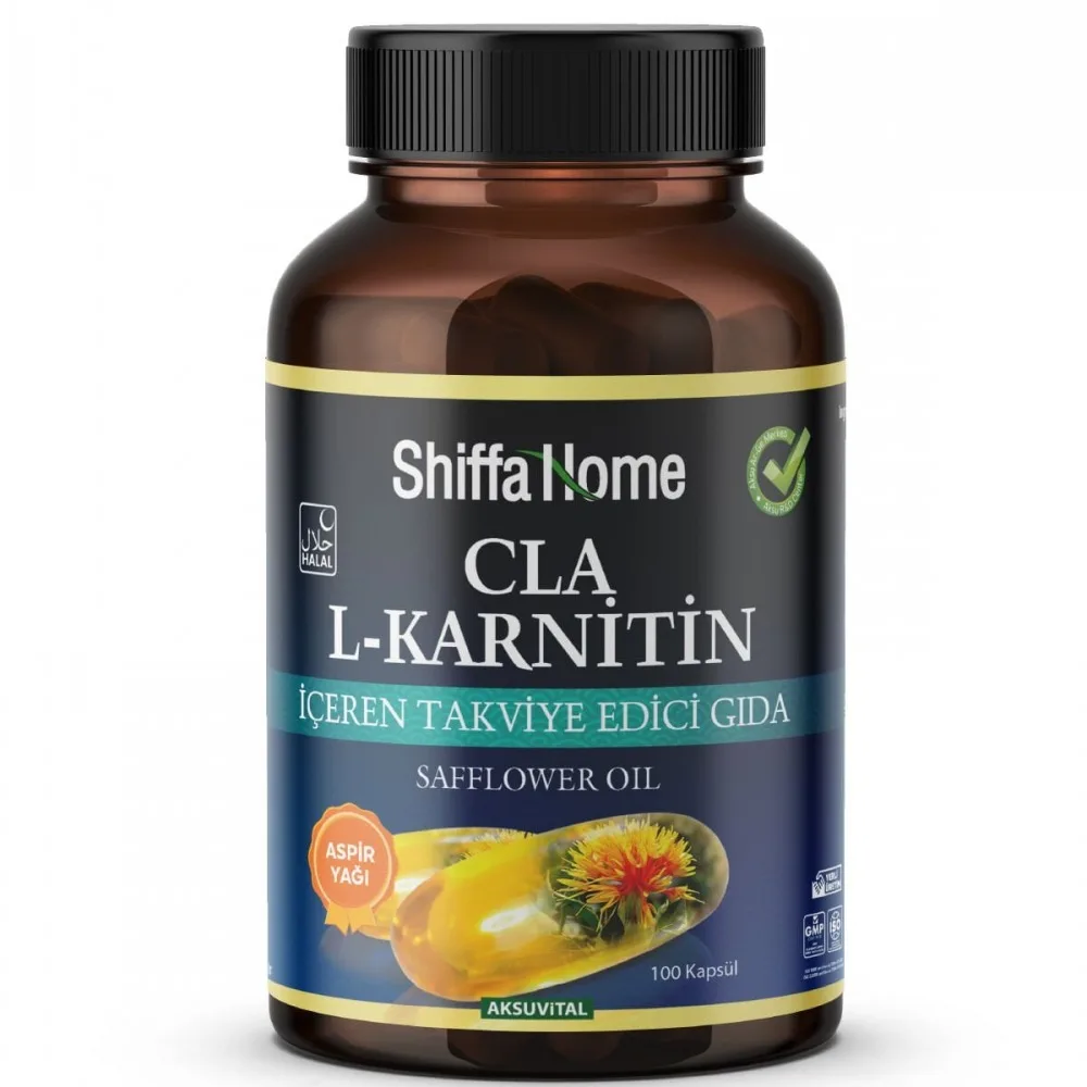 Aspir Yağı CLA L-Karnitin 100 Softjel