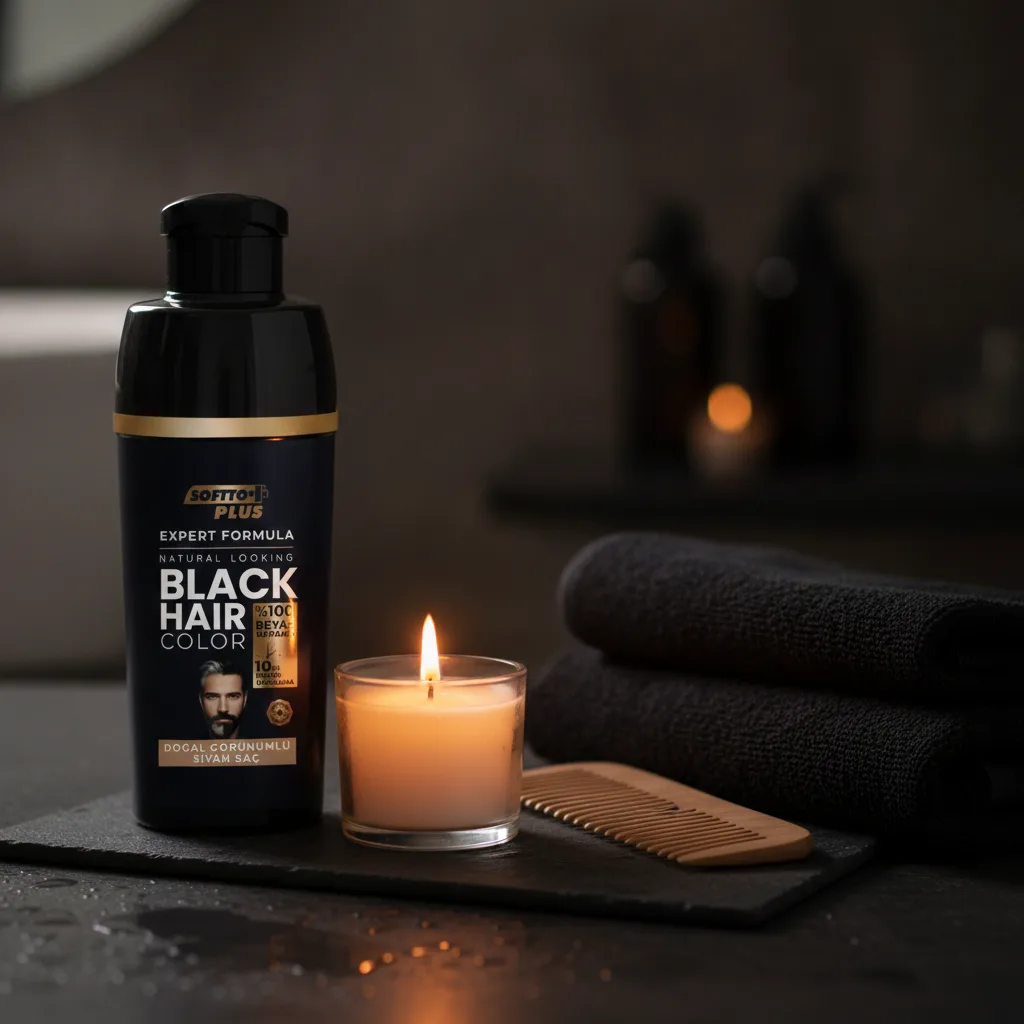 Expert Men Black Hair Color - Siyah, 10 Dakikada Etkili