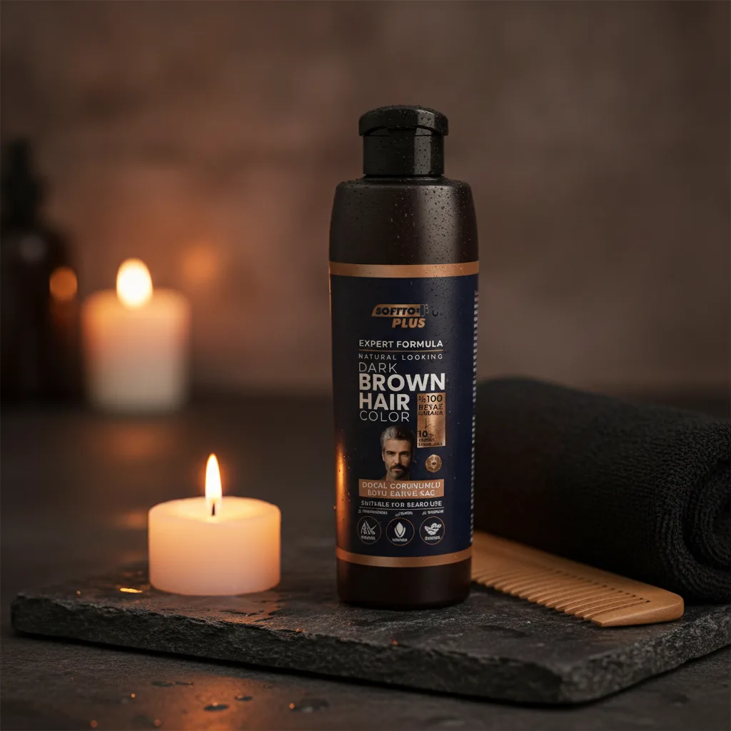 Expert Men Dark Brown Hair Color - Koyu Kahve, Geliştirilmiş Formül