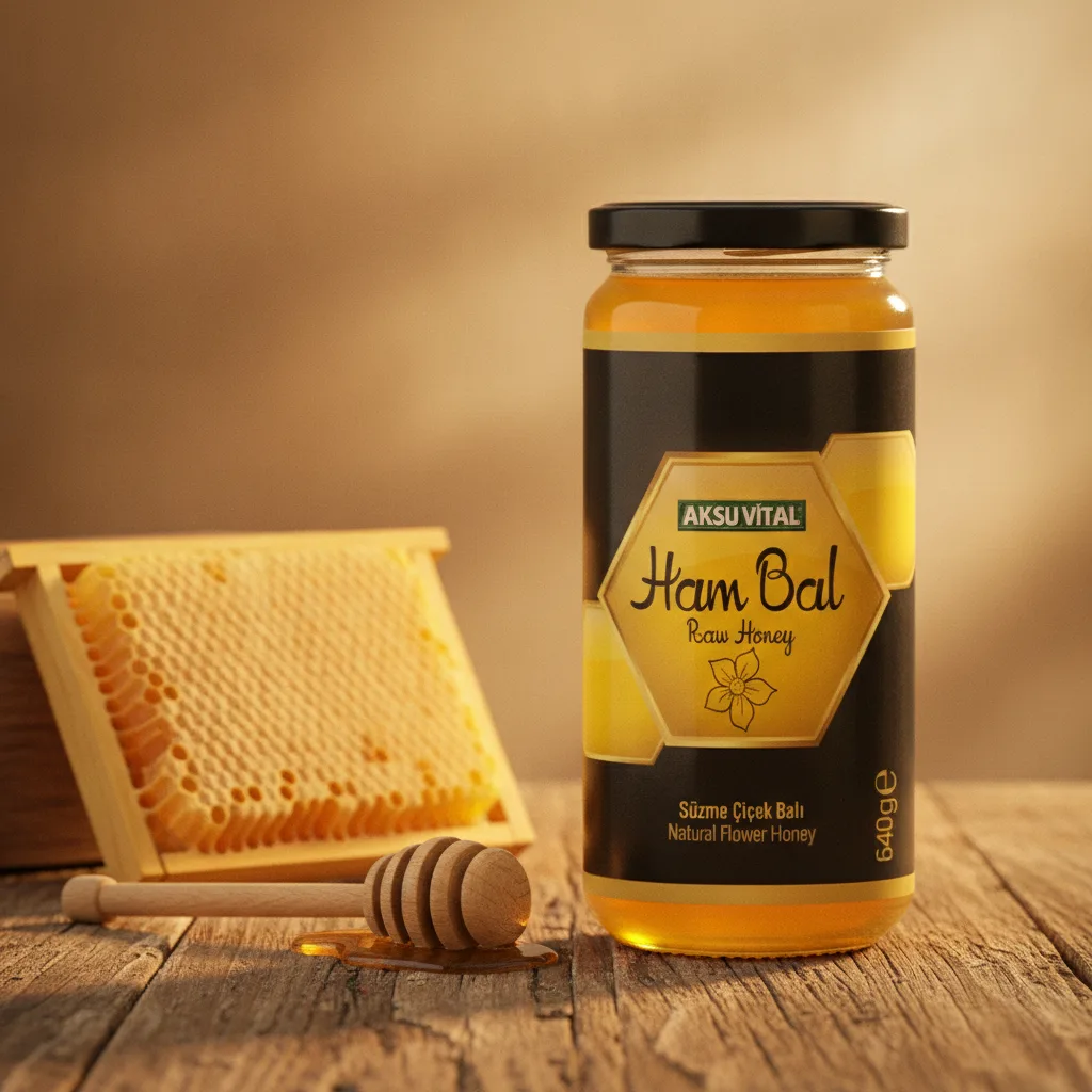 Ham Süzme Çiçek Balı 640 gr.