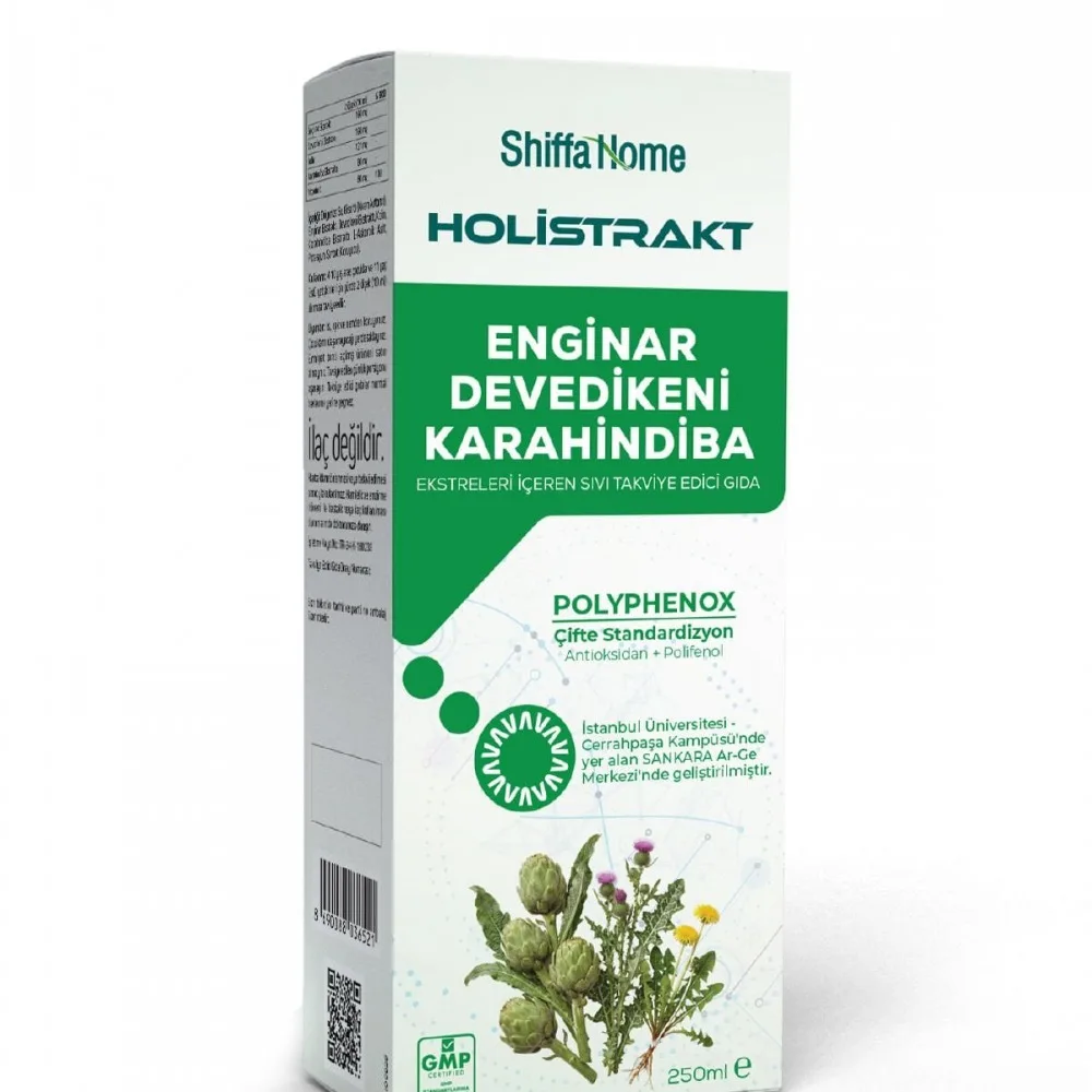 Holistrakt Enginar, Devedikeni ve Karahindiba Sıvı Ekstrat 250 ml