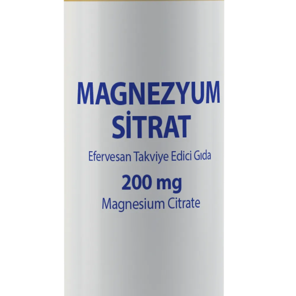 Magnezyum Sitrat Efervesan 20 Tablet