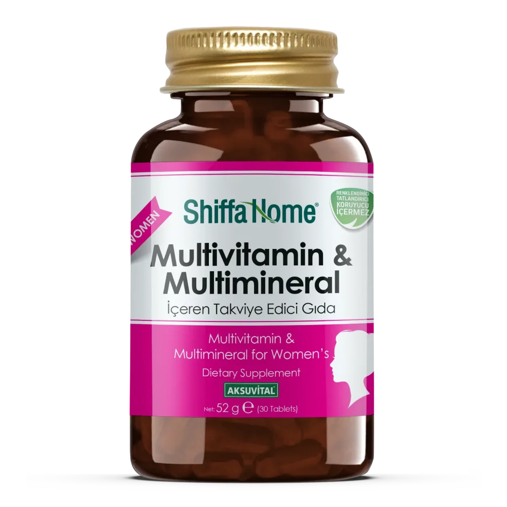 Multivitamin & Multimineral - Kadın - 1760 mg x 30 Tablet