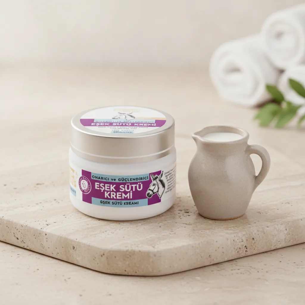 Onarıcı Güçlendirici Eşek Sütü Kremi 50ml