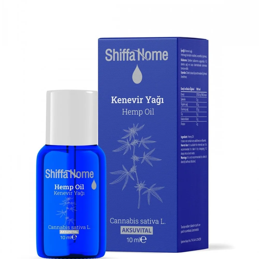 Saf Kenevir Tohumu Yağı 10 ml