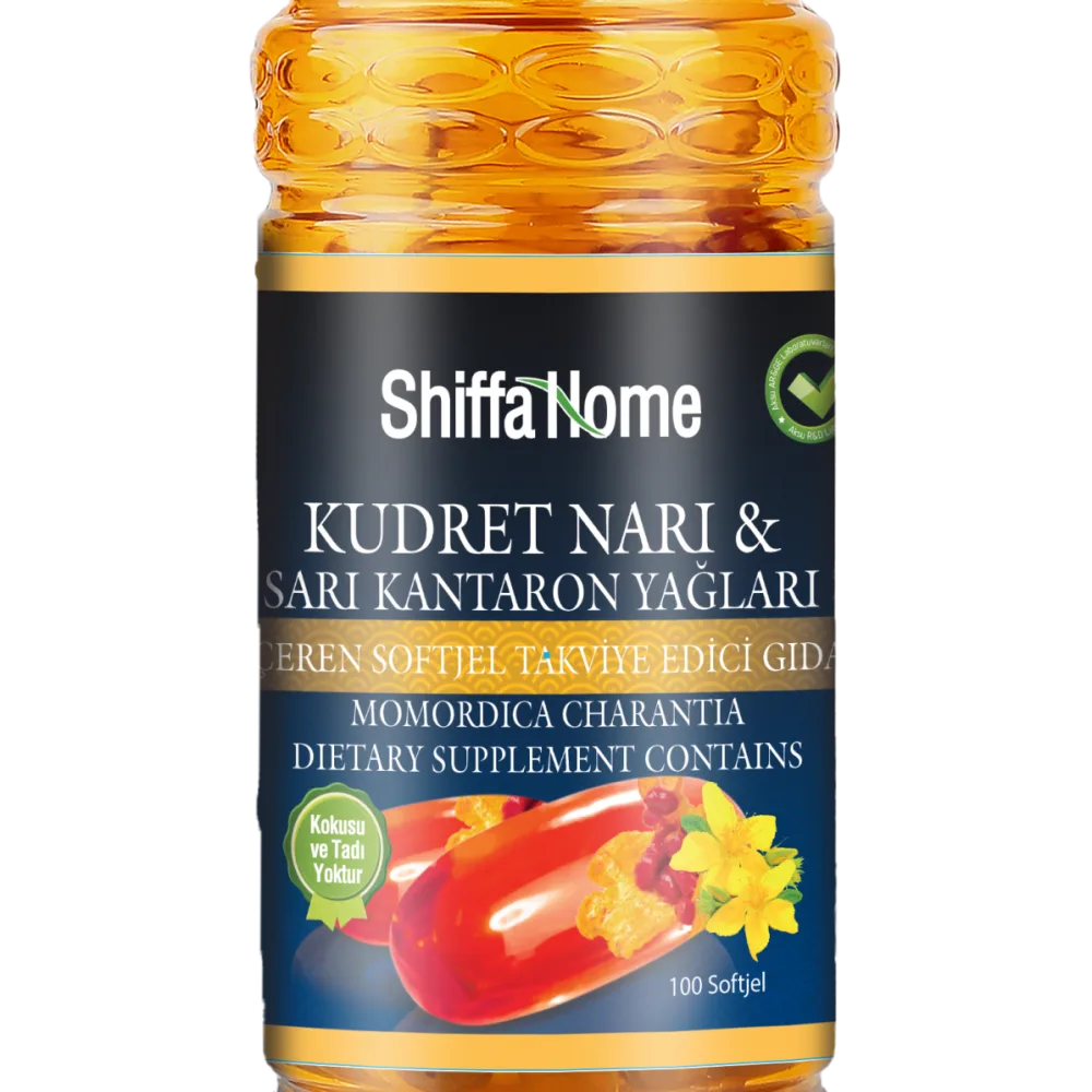 Sarı Kantaronlu Kudret Narı Softgel