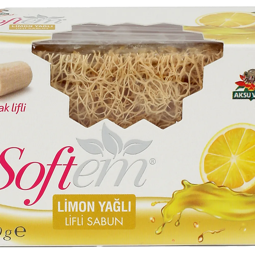 Softem Limon Yağlı Lifli Sabun 130 gr