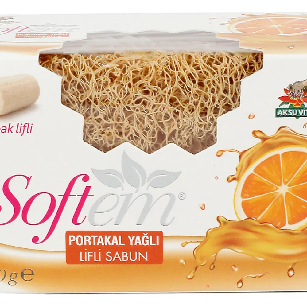 Softem Portakal Yağlı Lifli Sabun 130 gr