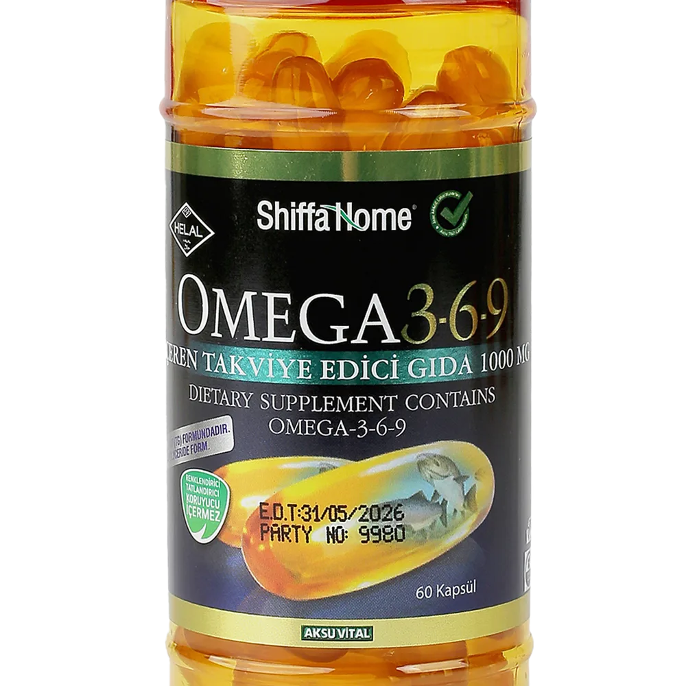 Shf Omega 3-6-9 60x1000 Softjel