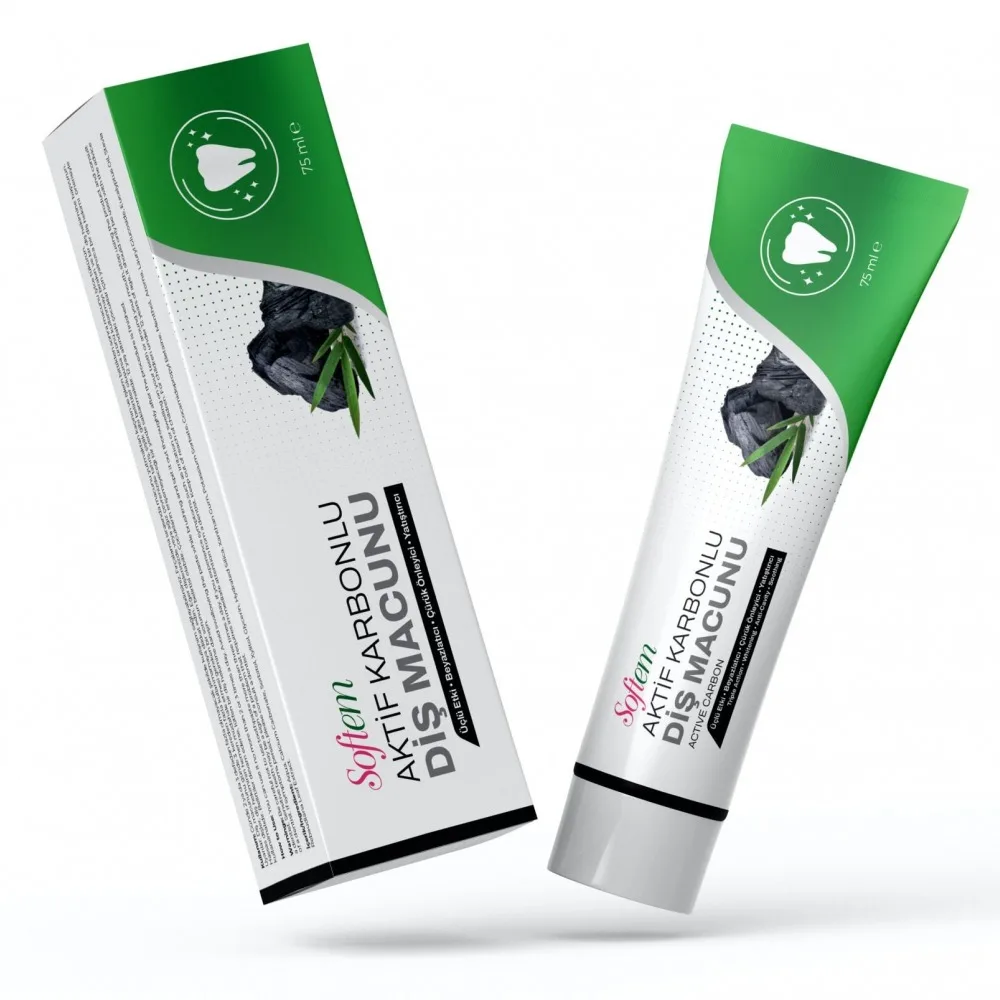 Softem Aktif Karbonlu Diş Macunu 75 ml