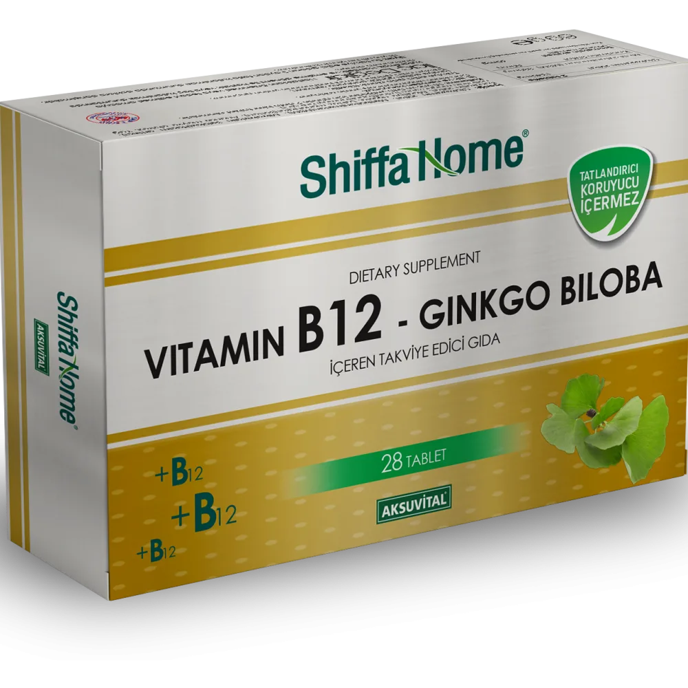 Vitamin B12-Gingko Biloba Tablet